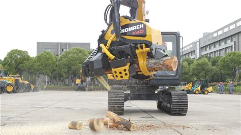 Image result for Small Excavator Logging
