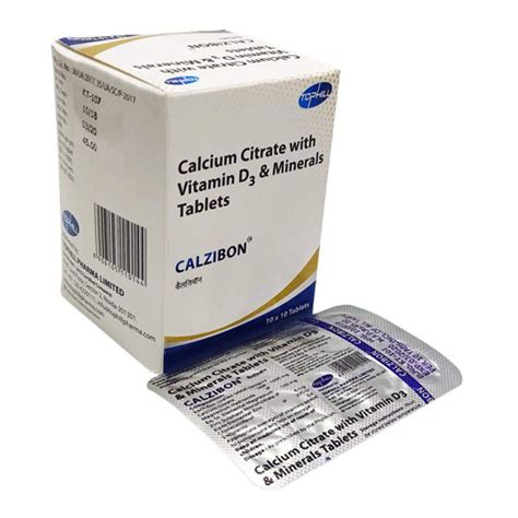 Calzibon Tablets TopHill Pharma Limited