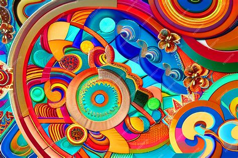 Premium Photo | Abstract Art and Patterns Fascinate viewers with ...