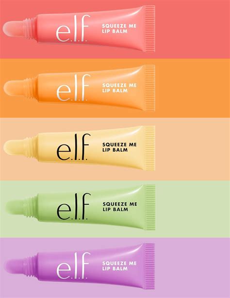 e.l.f. Squeeze Me Lip Balm, Moisturizing Lip Balm For A Sheer Tint Of ...