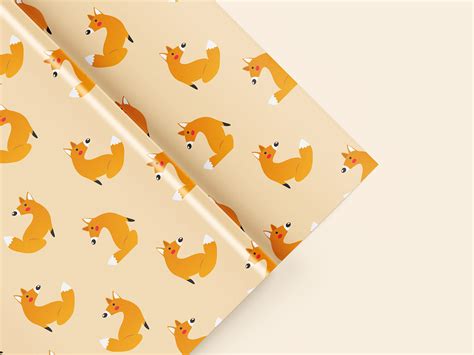 Free wrapping paper mockup - Instant Download
