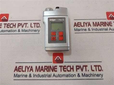 Drager 4530310 Gas Monitor Pac Iii – Aeliya Marine Tech
