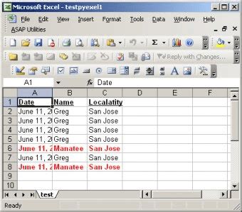 Python Pyexcelerate 的图像结果