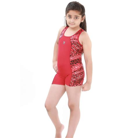 TYR Girls In Aerofit Legsuit [Bull Fight Red/REd) - 22 – Sportswing.in