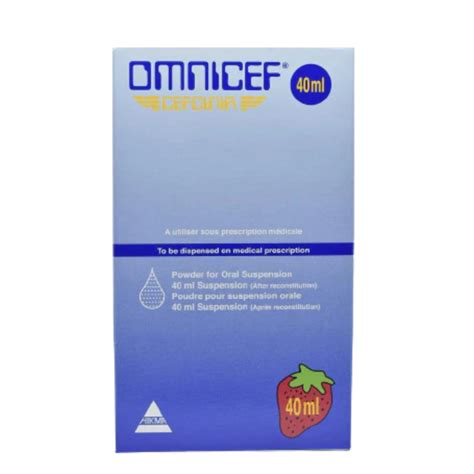 OMNICEF SUSP 40ML - Tay Pharmacies