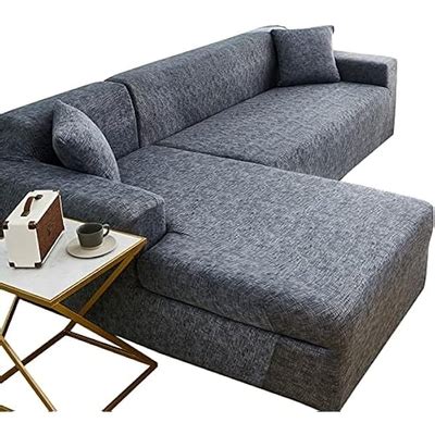 POIUYT L-shaped Sofa Slipcover for Sectional Sofa with India | Ubuy