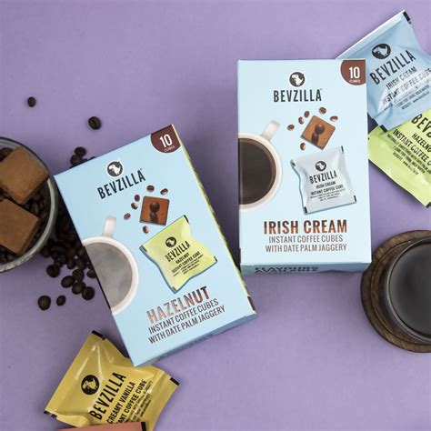 Buy Best Hazelnut and Irish Cream Coffee Cubes Combo Pack Online– Bevzilla