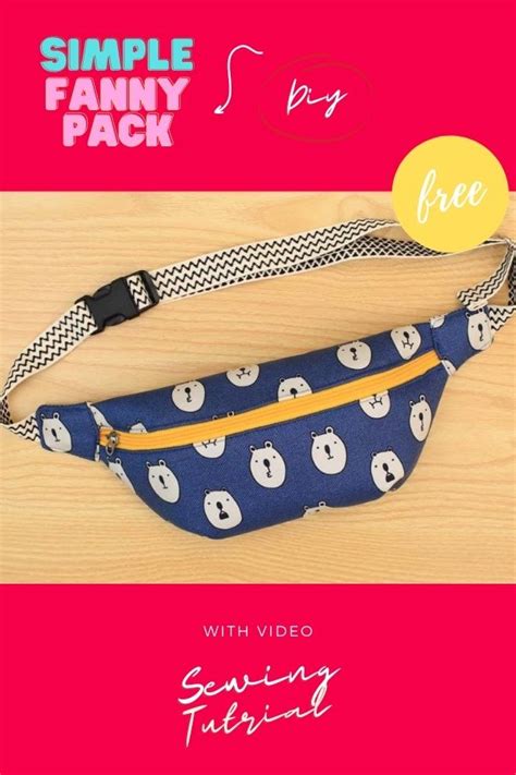 Image result for Fanny Pack Tutorial with Pattern
