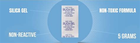 Spartan Silica Gel Desiccants Packets for Moisture Absorb 5 grams each ...