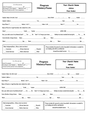Enrollment Card - Fill Online, Printable, Fillable, Blank | pdfFiller