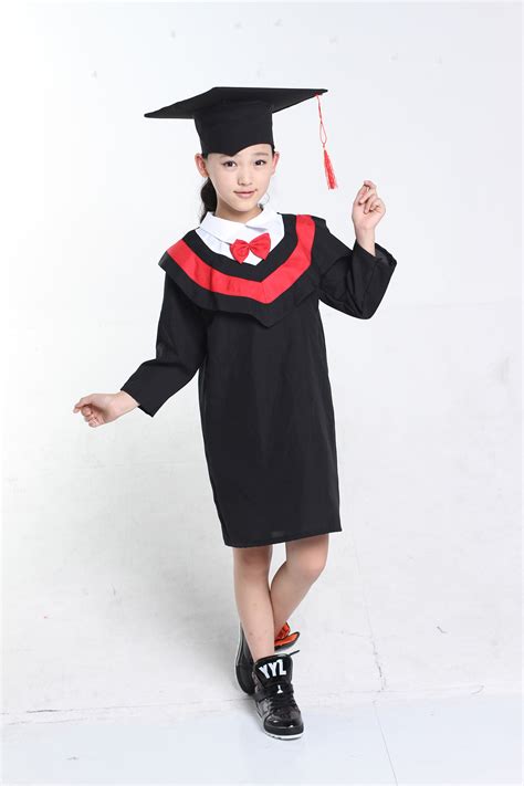 儿童博士服幼儿园毕业照服装小博士帽毕业袍毕业礼服小学生学士服-阿里巴巴