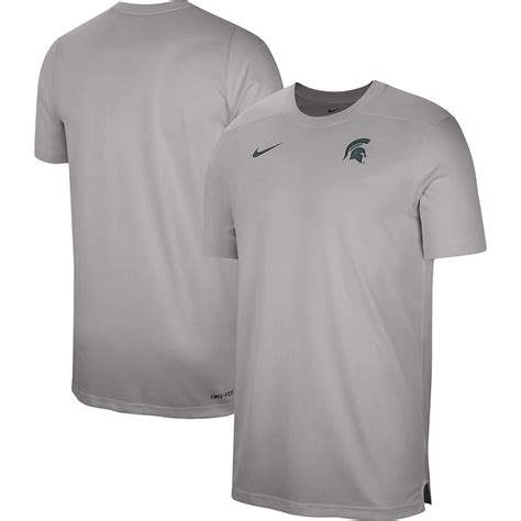 Nike Michigan State Spartans Sideline Coaches Performance Top | Academy