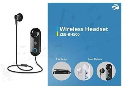 Zebronics ZEB-BH500 Bluetooth Headset (Multicolor, In the Ear) | Shop4Deal
