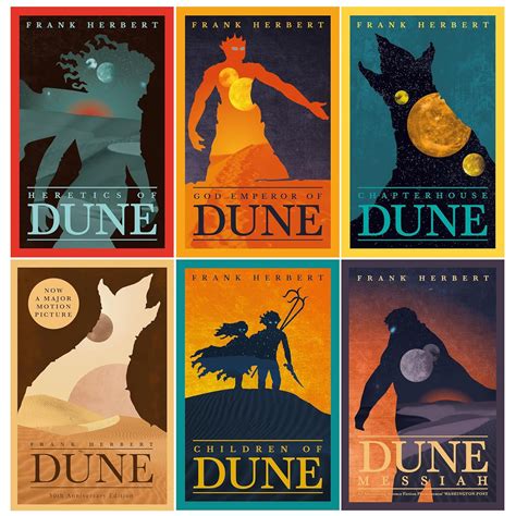 Dune Series 6 Books Collection Set (Dune, Dune Messiah, Children Of ...