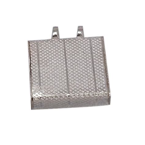 Sahiba Gems Solid Silver/Chandi Tabiz for Women Men & Childrens (Square ...