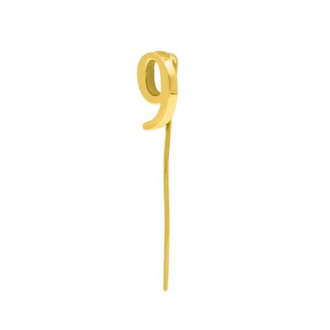 Number 9 Lapel Pin – OnetabyDSG