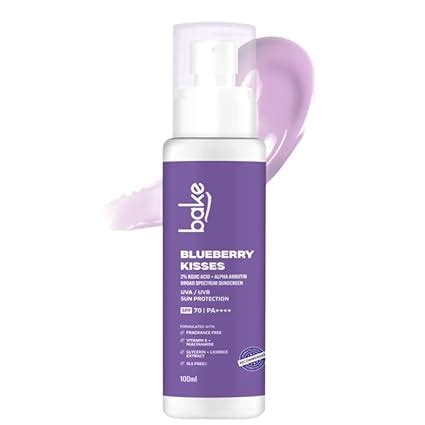 BAKE 2% Kojic Acid Sunscreen SPF 70 PA+++ with Alpha Arbutin ...