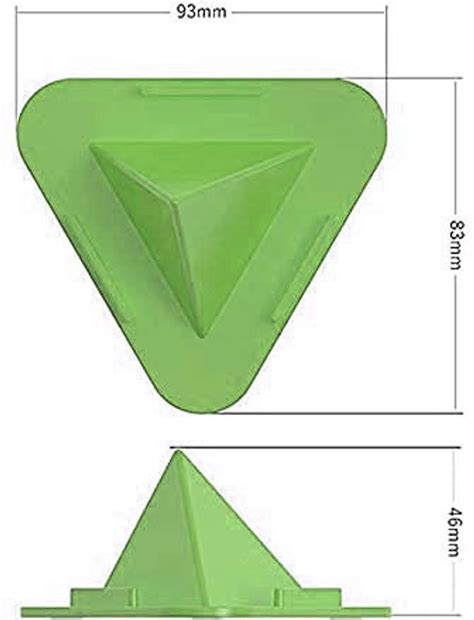 SHOP EXCITING Amazing Quality Triangle Stand Plastic Destop Stand For ...