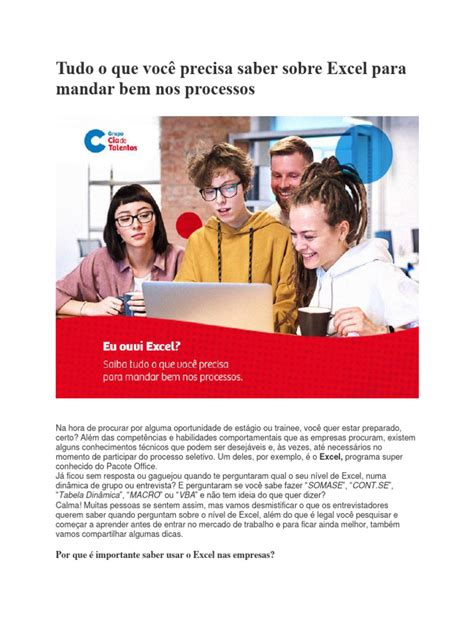 Image result for Saber Programas Excel