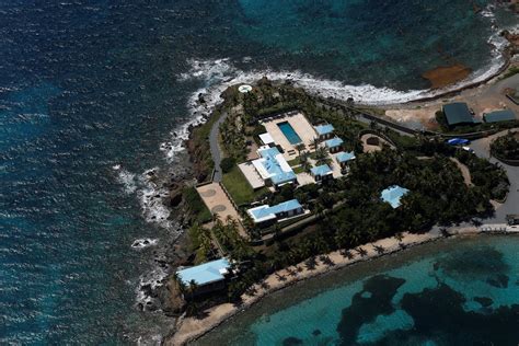 Jeffrey Epstein's private Caribbean island