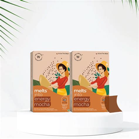 Melts® Coffee Oral Strips for On-the-Go Energy | Wellbeing Nutrition