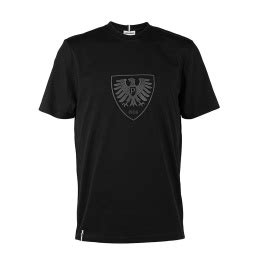 SC Preußen Münster T-Shirt Logo Black