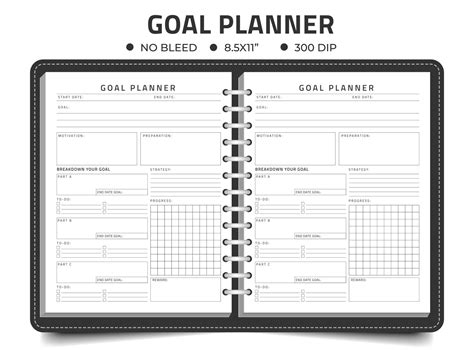 Image result for Goal Setting Planner Notebook