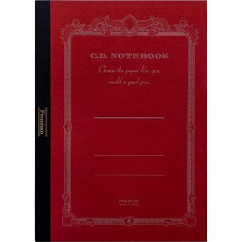 Apica Premium CD Notebook SS Red - SCOOBOO - Apica
