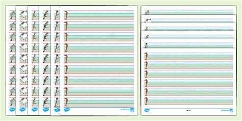 Dotted-Thirds Printable Handwriting Templates | Twinkl