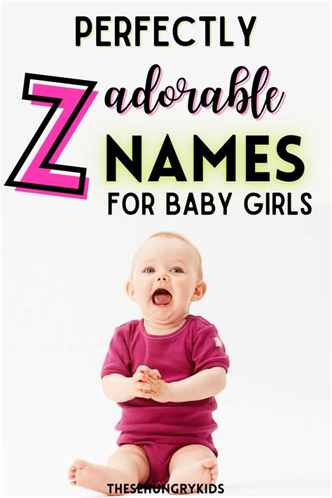 Gorgeous and Unique Girl Names That Start With Z – These Hungry Kids