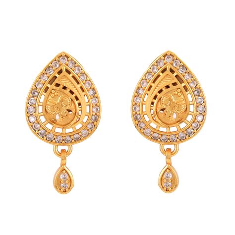 Pradip design Stone Studded Pendant Set With Chain (18 inch)