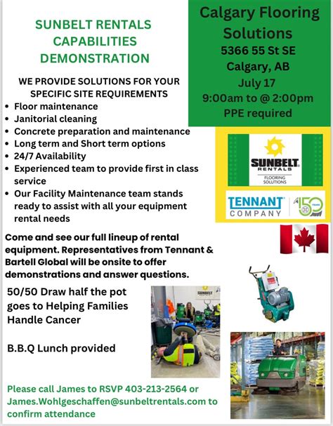 Chad Kromm on LinkedIn: Sunbelt Rentals- Flooring Solutions Event ...