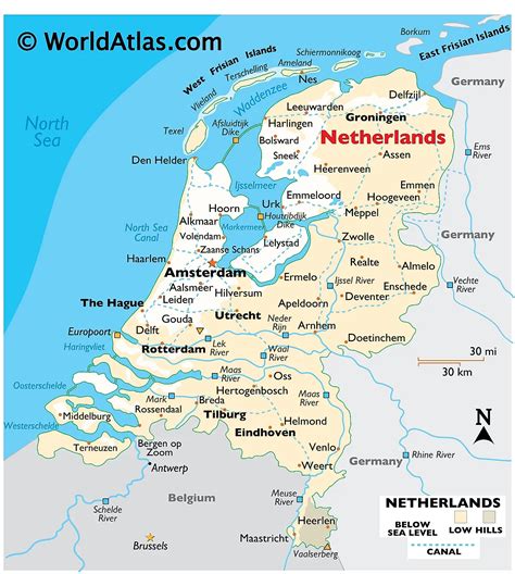 The Netherlands Maps & Facts - World Atlas