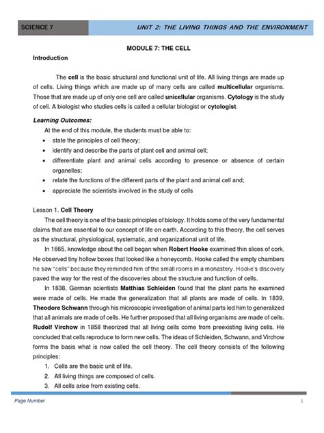 Image result for Biology Module 7 Overview