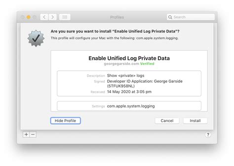 Get mac system logs - daxsem