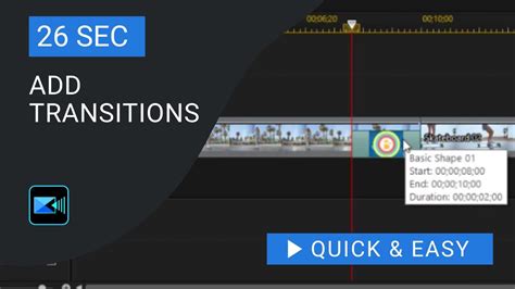 Image result for PowerDirector 13 Tutorial Transitions