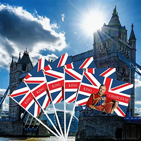 Coronation Decorations,Coronation Flags King | Ubuy India