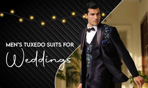 Men's Tuxedo suits for wedding – Bonsoir