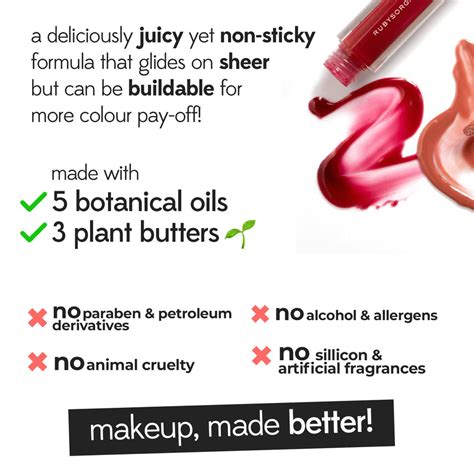 Lip Oil Gloss: Sangria | Ruby's Organics | Official Site
