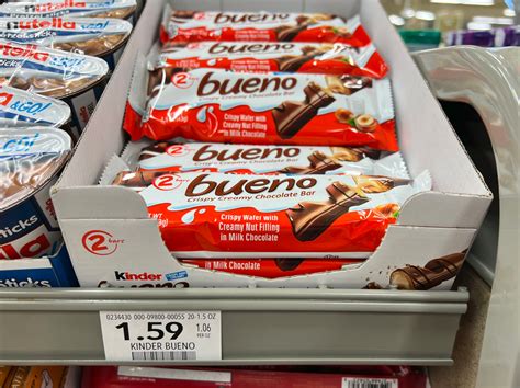 Kinder Bueno Chocolate Bar Just $1.09 At Publix - iHeartPublix