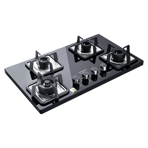 Buy Hobtop Gas Stove 4 Burner Online at Best Prices | Croma