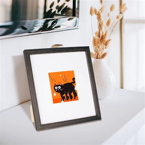 Buy Annecy 8x8 Picture Frames 4 Pack with Mat for 4 by 4 Pictures ...