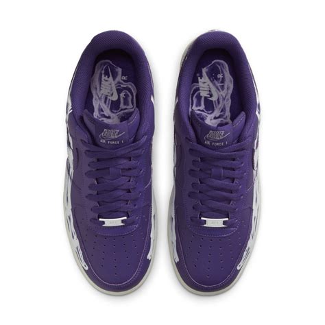 Air Force 1 'Purple Skeleton' (CU8067-500) Release Date. Nike SNKRS