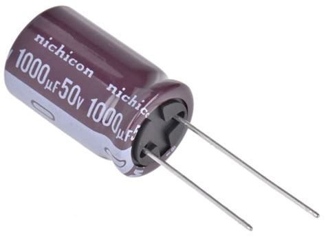 UPS1H102MHD Nichicon | Nichicon 1000μF Aluminium Electrolytic Capacitor ...