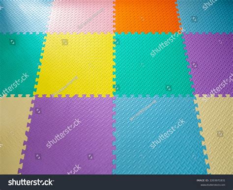 Colorful Foam Baby Playground Mat Kid Stock Photo 2203971831 | Shutterstock