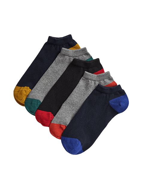 Buy 5pk Cool & Fresh™ Cotton Rich Trainer Socks at Marks & Spencer
