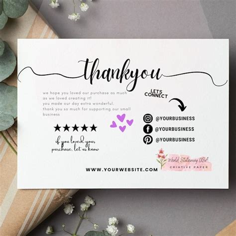 Business Logo Thank You Cards 的图像结果