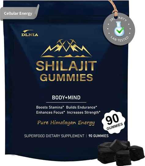 Amazon.com: Holistic Hercules Himalayan Gold Shilajit Gummies with Ashwagandha Black Maca ...
