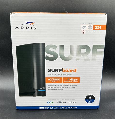 Image result for Arris G34 Modem