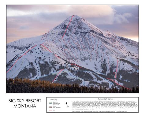 Big Sky Trail Map